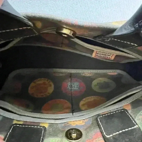 Dooney and Bourke tassel Y2K Vintage Medallion Colorful Handbag Purse - Picture 14 of 16